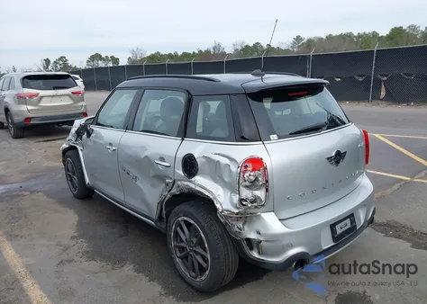 2015 Mini Countryman Cooper S из США, поврежденный, VIN WMWZC5C59FWP47358